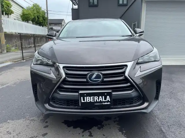 レクサス ＮＸ 300h Iパッケージ 大阪府 2014(平26)年 7.5万km 茶Ⅱ 純正ナビ/B・Sカメラ/地デジTV/黒革/シートヒーター/メモリシート/ステアリングヒーター/クルコン/プリクラッシュ