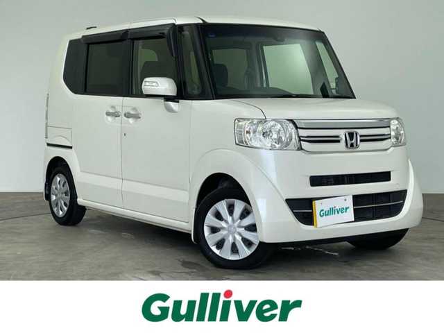 ホンダ Ｎ ＢＯＸ G SSパッケージ 大分県 2016(平28)年 4万km プレミアムホワイトパールⅡ 純正ナビ（VXM-164CSi）/CD/Bluetooth/ワンセグ/バックカメラ/シティブレーキアクティブシステム/両側パワースライドドア/HIDヘッドランプ/ETC/前席シートヒーター/ステアリングスイッチ/電動オート格納ミラー/シートバックテーブル