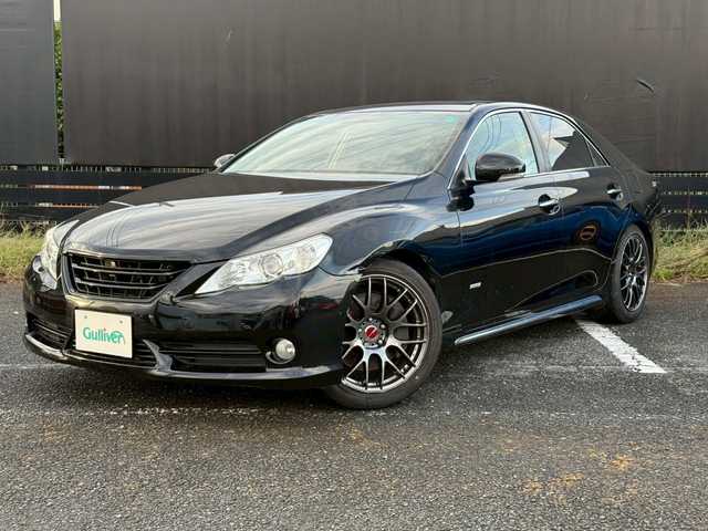 トヨタ マークＸ プレミアム +M Sチャージャー 埼玉県 2010(平22)年 9.4万km ブラック モデリスタコンプリートカー「+Mスーパーチャージャー”」/　　専用ECU/　　専用Vバンクカバー/　　スポーツサスペンション（約20mmローダウン）/　　専用エンブレム“+M”/　　専用エンブレム“SUPER CHARGER”/純正メモリナビ（NSZT-W60）/ワンセグテレビ/バックカメラ/Bluetoothオーディオ/サンルーフ/革シート/電動テレスコピックステアリング/プッシュスタート/WORK　18インチアルミ/ETC/HIDヘッドライト
