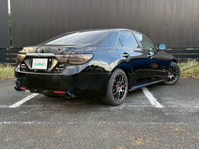トヨタ マークＸ プレミアム +M Sチャージャー 埼玉県 2010(平22)年 9.4万km ブラック モデリスタコンプリートカー「+Mスーパーチャージャー”」/　　専用ECU/　　専用Vバンクカバー/　　スポーツサスペンション（約20mmローダウン）/　　専用エンブレム“+M”/　　専用エンブレム“SUPER CHARGER”/純正メモリナビ（NSZT-W60）/ワンセグテレビ/バックカメラ/Bluetoothオーディオ/サンルーフ/革シート/電動テレスコピックステアリング/プッシュスタート/WORK　18インチアルミ/ETC/HIDヘッドライト