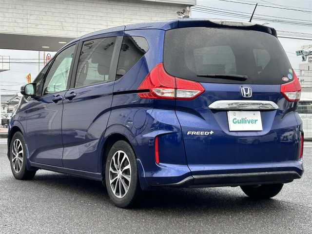 ホンダ フリード＋ G ホンダセンシング 広島県 2018(平30)年 7.3万km コバルトブルーパール ワンオーナー/純正メモリーナビ(VXM-184VFi)/　【CD/DVD/BT/フルセグTV】/バックカメラ/クルーズコントロール(追従走行有り)/衝突被害軽減ブレーキ/先行車発進お知らせ機能/路外逸脱抑制/標識認識機能/横滑り防止/両側パワースライドドア/ビルトインETC/社外ドライブレコーダー(HDR360GS)/オートライト/純正LEDライト/ヘッドライトレベライザー/フォグランプ/スマートキー/プッシュスタート/アイドリングストップ/社外アルミホイール 15インチ/ウインカーミラー/純正フロアマット/リアプライバシーガラス/スペアキー×1【スマートキー】/新車時整備手帳（保証書）/取扱説明書