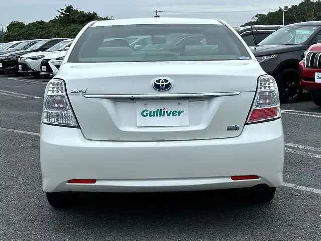 トヨタ ＳＡＩ S 千葉県 2010(平22)年 3.7万km ホワイトパールクリスタルシャイン ナビ　バックカメラ　ドラレコ　パワーシート　クルコン　ＢＴ　ワンセグＴＶ　スマートキー　プッシュスタート　フロアマット　ステアリングスイッチ 社外１６インチＡＷ　オートライト
