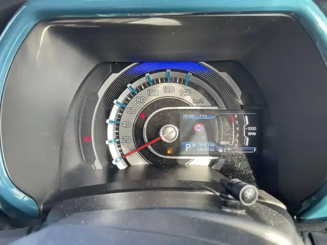 マツダ フレア クロスオーバー ハイブリッド XG 岡山県 2022(令4)年 3.9万km 青 メモリナビ　KXM-E506W/フルセグTV、CD、DVD、Bluetooth、AM、FM/ETC/前席シートヒーター/デュアルカメラブレーキサポート/誤発進抑制機能/後退時ブレーキサポート/車線逸脱警報機能/車線逸脱抑制機能/ふらつき警報機能/先行車発進お知らせ機能/ハイビームアシスト