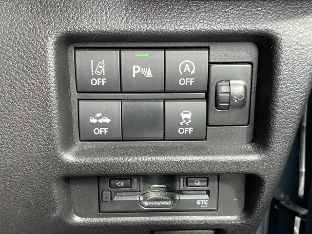 マツダ フレア クロスオーバー ハイブリッド XG 岡山県 2022(令4)年 3.9万km 青 メモリナビ　KXM-E506W/フルセグTV、CD、DVD、Bluetooth、AM、FM/ETC/前席シートヒーター/デュアルカメラブレーキサポート/誤発進抑制機能/後退時ブレーキサポート/車線逸脱警報機能/車線逸脱抑制機能/ふらつき警報機能/先行車発進お知らせ機能/ハイビームアシスト