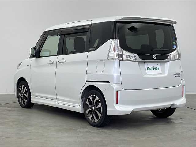 スズキ ソリオ バンディット HV MV 新潟県 2017(平29)年 6.9万km ピュアホワイトP 衝突被害軽減システム/コーナーセンサー/レーンキープアシスト/横滑り防止装置/盗難防止装置/アイドリングスイッチ/オートライト/LEDヘッドライト/ターボ/ETC/バックカメラ/SDナビ/シートヒーター/エアシート/片側パワスラ/ステアリングスイッチ/保証書/取扱説明書/スペアキ―1本