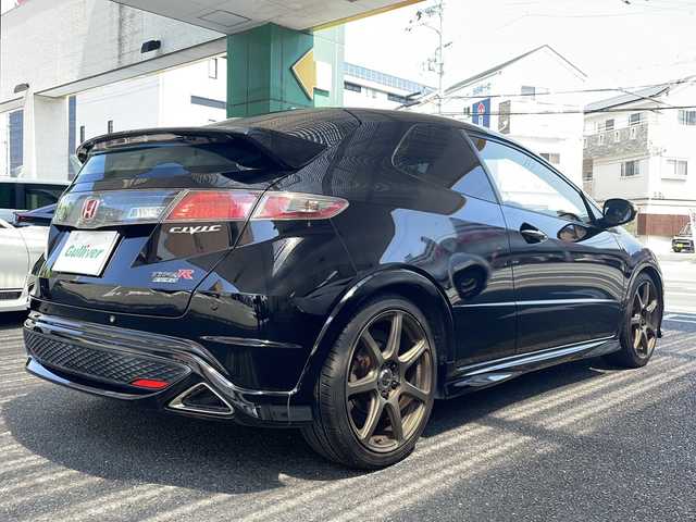 ホンダ シビック タイプR ユーロ 大阪府 2011(平23)年 7.4万km クリスタルブラックパール 純正レカロシート/社外18インチアルミホイル/リアスポイラー/無限シフトノブ/純正ＨＩＤ/リモコンキー/革巻きステアリング/ドラレコ/ETC