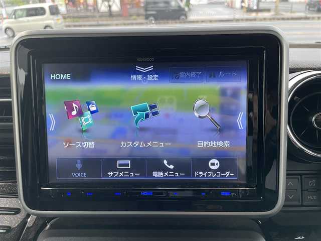 スズキ スペーシア カスタム HYBRID XS ターボ 奈良県 2020(令2)年 4.3万km シルバー 社外ナビ/BT/フルセグTV/CD/DVD/SD/アラウンドビュー/ETC/クルーズコントロール/パドルシフト/コーナーセンサー/HUD/シートヒーター/前後ドラレコ/純正フロアマット