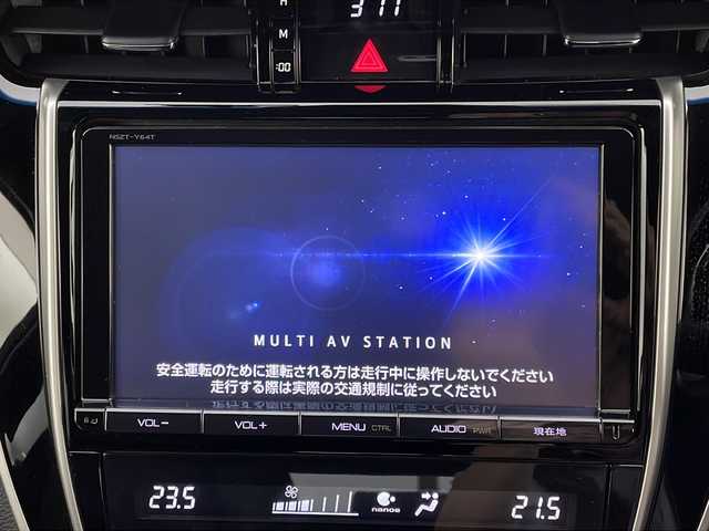 トヨタ ハリアー ハイブリッド プレミアム 新潟県 2015(平27)年 6.6万km ホワイトパールクリスタルシャイン ４WD/モデリスタエアロ/社外エンジンスターター/パワーバックドア/クルーズコントロール/レーンアシスト/横滑り防止装置/オートマチックハイビーム/車両接近通報装置/純正SDナビ　NSZT-Y64T/DVD　フルセグ　Bluetooth　CD　SD　ラジオ/バックカメラ/ステアリングスイッチ/ETC/LEDヘッドライト/フォグランプ/純正18インチアルミホイール/スペアキーあり