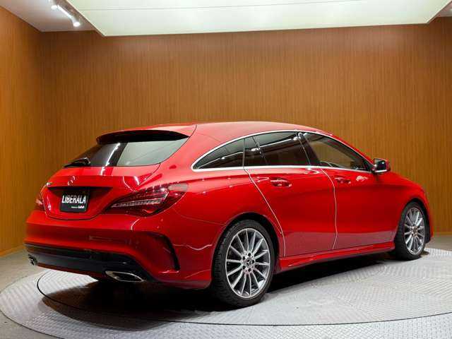 メルセデス・ベンツ ＣＬＡ１８０ Sブレイク AMG スタイル 千葉県 2018(平30)年 2.9万km ジュピターレッド ＡＭＧプレミアムＰＫＧ　/パノラマＳＲ　/ＡＣＣ　/ナビ　/ＴＶ　/Ｂｌｕｅｔｏｏｔｈ接続　/Ｂカメラ　/ｈａｒｍａｎｋａｒｄｏｎサウンド　/電動シート　/シートヒーター　/電動リアゲート/衝突軽減Ｂ　/ＢＳＭ　/ＬＫＡ