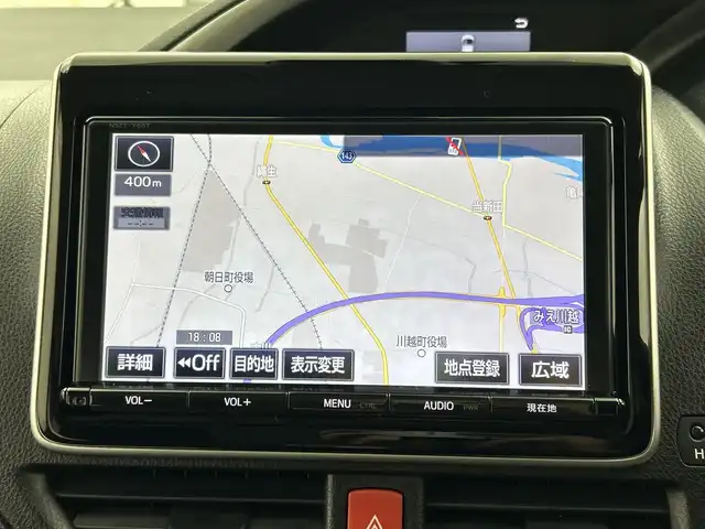 トヨタ ヴォクシー ハイブリッド ZS 煌Ⅱ 三重県 2016(平28)年 2.7万km ブラック /純正9型ナビ（フルセグ/CD/DVD/BT/AM/FM/SD)// バックカメラ //12.8型フリップダウンモニター //両側パワスラ //LEDヘッドライト //前後コーナーセンサー //オートマチックハイビーム //トヨタセーフティーセンス//レーンキープアシスト//TVキャンセラー//スマートキー