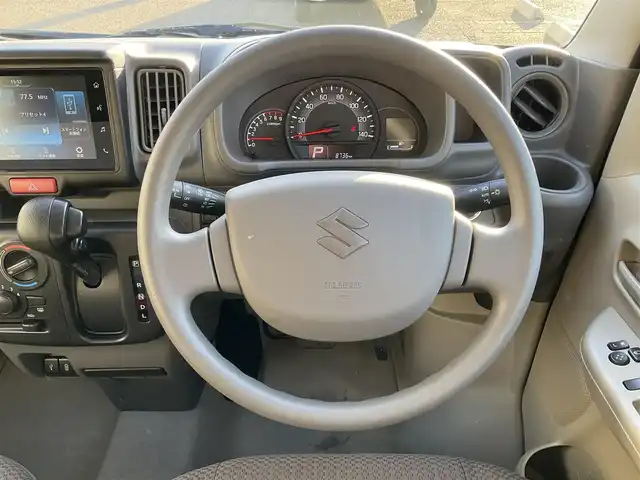 スズキ エブリイ JOIN 滋賀県 2024(令6)年 0.9万km クールカーキPM ワンオーナー/車検8年9月まで/スズキセーフティサポート/リアパーキングセンサー/純正ディスオーディオ/Bluetooth、USB/バックカメラ/ETC/運転席シートヒーター/LEDヘッドライト/両側スライドドア/プッシュスタート/スペアキー有り/取扱説明書/保証書