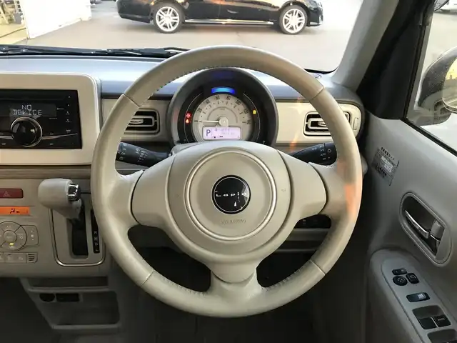 スズキ ラパン X 富山県 2018(平30)年 7.1万km アーバンブラウンパールメタリック 4WD/カーオーディオ/衝突被害軽減ブレーキ/シートヒーター/プッシュスタート/スマートキー/スペアキー１本/オートライト/ベンチシート/横滑り防止装置/ドアバイザー/ウインカーミラー/純正ナフロアマット