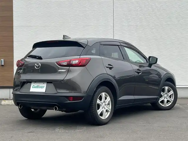 マツダ ＣＸ－３ XD 秋田県 2016(平28)年 7.9万km チタニウムフラッシュマイカ 純正ナビ/ディーゼルターボ/衝突軽減システム/４WD/フルセグ/バックカメラ/スマートキー/社外アルミ/アイドリングストップ/プッシュスタート/MTモード付AT/D席シートヒーター/ステアリングスイッチ/ドライブレコーダー/純正フロアマット/純正ドアバイザー/オートライト/オートエアコン/パワーステアリング/パワーウィンドウ/電動格納ウィンカーミラー/保証書/取扱説明書/記録簿