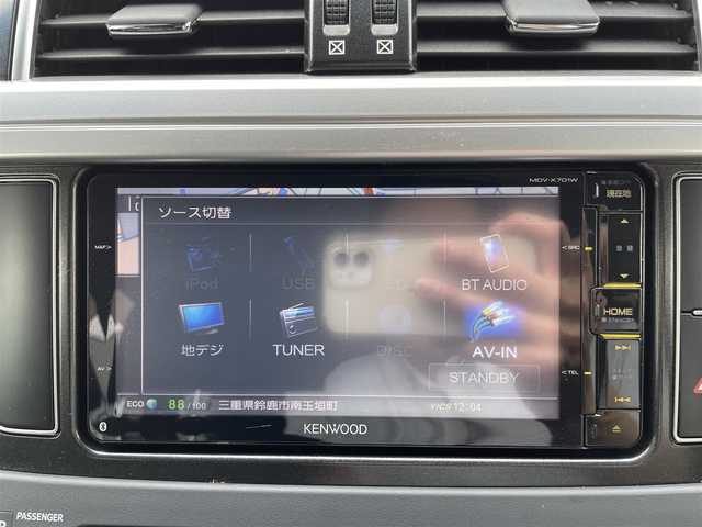 トヨタ ランドクルーザー プラド TX Lパッケージ 三重県 2014(平26)年 10.2万km ブラック 登録時101114km/禁煙車/黒革シート/ルーフレール/社外ナビ(AM/FM/CD/DVD/ワンセグ/Bluetooth)/前席シートヒーター/運転席パワーシート/前方ドライブレコーダー/ＥＴＣ/クルーズコントロール/オートライト/横滑り防止装置/電格ミラー/プッシュスタート/スマートキー×２