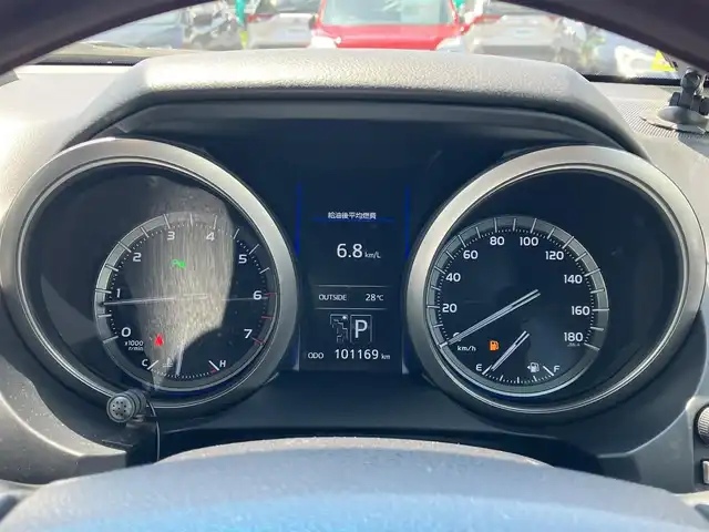 トヨタ ランドクルーザー プラド TX Lパッケージ 道南・函館 2014(平26)年 10.2万km ブラック 禁煙車/黒革シート/ルーフレール/社外ナビ(AM/FM/CD/DVD/ワンセグ/Bluetooth)/前席シートヒーター/運転席パワーシート/前方ドライブレコーダー/ＥＴＣ/クルーズコントロール/オートライト/横滑り防止装置/電格ミラー/プッシュスタート/スマートキー×２