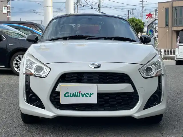 ダイハツ コペン ローブ 福島県 2015(平27)年 3.7万km パールホワイトⅢ 社外ナビゲーション/型番：MDV‐D502BT/【DVD/SD/USB/BT/TV】/ドライブレコーダー/ETC/前席シートヒーター/純正シートカバー/LEDライト/アイドリングストップ/純正フロアマット