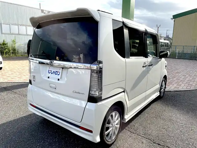 ホンダ Ｎ ＢＯＸ カスタム SSパッケージ 新潟県 2016(平28)年 7.7万km プレミアムホワイトパールⅡ (株)IDOMが運営する【じしゃロン新潟店】の自社ローン専用車両になります。/こちらは現金またはオートローンご利用時の価格です。自社ローンご希望の方は別途その旨お申付け下さい/純正ナビ/Bluetooth接続可能/CD/DVD視聴可能/フルセグTV視聴可能/バックカメラ/ビルトインETC/両側パワースライドドア/シートヒーター（D+N席）/プッシュスタート/ウィンカーミラー/ドアバイザー/スマートキー/横滑り防止装置/フォグランプ/純正フロアマット