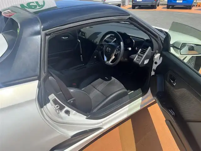 ホンダ Ｓ６６０ α 三重県 2017(平29)年 3万km プレミアムスターホワイトP 無限（MUGEN）ハードトップ/ブラック革/ラックススエードコンビシート/シルバー/ブラック塗装アルミホイール/シティブレーキアクティブシステム