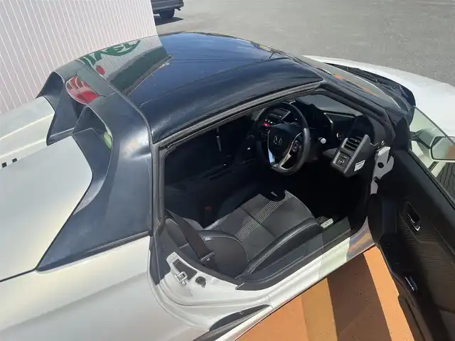 ホンダ Ｓ６６０ α 三重県 2017(平29)年 3万km プレミアムスターホワイトP 無限（MUGEN）ハードトップ/ブラック革/ラックススエードコンビシート/シルバー/ブラック塗装アルミホイール/シティブレーキアクティブシステム