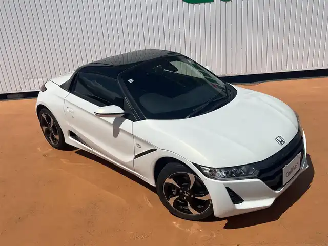 ホンダ Ｓ６６０ α 三重県 2017(平29)年 3万km プレミアムスターホワイトP 無限（MUGEN）ハードトップ/ブラック革/ラックススエードコンビシート/シルバー/ブラック塗装アルミホイール/シティブレーキアクティブシステム