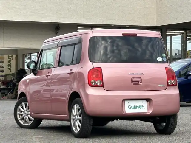 スズキ ラパン X 宮城県 2012(平24)年 5.3万km チェリーピンクパールメタリック 前後ドラレコ//社外ＳＤナビ（ＦＭ／ＡＭ，ＤＶＤ／ＣＤ，ＳＤ，ＵＳＢ，ＢＴ）//バックカメラ//スペアキー　//社外ＡＷ//プッシュスタート