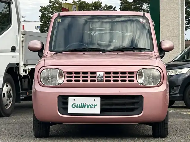 スズキ ラパン X 宮城県 2012(平24)年 5.3万km チェリーピンクパールメタリック 前後ドラレコ//社外ＳＤナビ（ＦＭ／ＡＭ，ＤＶＤ／ＣＤ，ＳＤ，ＵＳＢ，ＢＴ）//バックカメラ//スペアキー　//社外ＡＷ//プッシュスタート