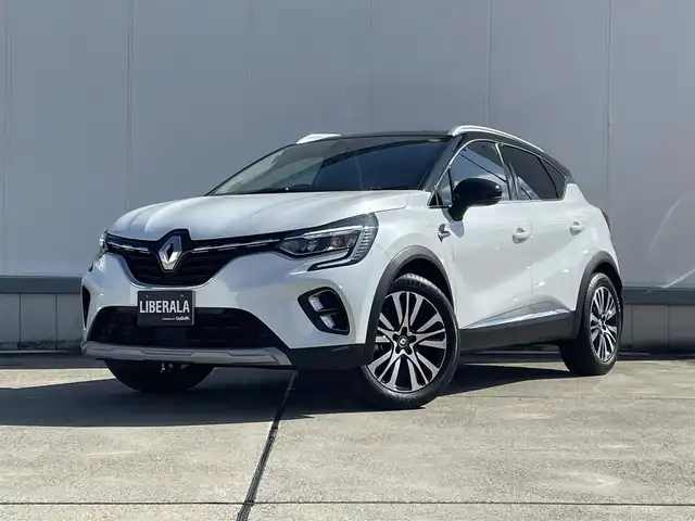 ルノー キャプチャー E－テックハイブリッド 東京都 2022(令4)年 1.4万km パールⅡ ワンオーナー/純正ディスプレイオーディオ/360°カメラ/ハーフレザーシート/シートヒーター/ハンドルヒーター/ACC/BSM/レーンキープ/ETC/前後ドライブレコーダー/AppleCarPlay/スマートキー