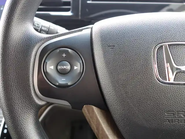 ホンダ ステップワゴン G EX 静岡県 2017(平29)年 2.5万km モダンスティールM ワンオーナー/両側パワースライドドア/ホンダセンシング/　衝突軽減ブレーキ/　アダプティブクルーズコントロール/　LKAS(車線維持支援システム）/　路外逸脱抑制システム/　誤発進抑制/　先行車発進お知らせ機能/　標識認識機能/純正Gathers９インチSDナビ/　DVD/CD/SD/BT/iPod/USB/フルセグTV/バックカメラ/ビルトインETC/社外前後ドライブレコーダー/前席シートヒーター/リアオートエアコン/わくわくテールゲート/2列目ロールサンシェード/シートバックテーブル/デジタルメーター/LEDヘッドライト/フォグライト/スマートキー2個/純正フロアマット/純正ドアバイザー/純正マッドガード/取扱説明書/保証書