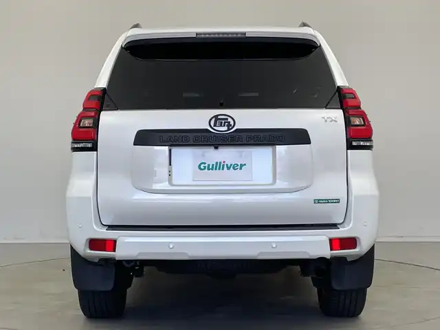 トヨタ ランドクルーザー プラド TX Lパッケージ マットブラED 新潟県 2023(令5)年 3.2万km ホワイトパールクリスタルシャイン サンルーフ/7人乗り/ベージュ革シート/プリクラッシュセーフティ/レーダークルーズコントロール/レーンキープアシスト/パーキングサポートブレーキ/ALPINEナビ/　・フルセグTV/　・CD/DVD/SD再生機能/　・Apple car play/　・HDMI/ALPINEフリップダウンモニター/ETC/パワーシート/電動格納サードシート/エアシート/シートヒーター/M’s SPEEDフロントハーフスポイラー/オートライト/オートハイビーム/LEDヘッドライト/プッシュスタート/社外ラバーマット/ステアリングスイッチ/オートドアミラー