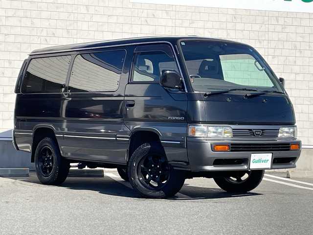 いすゞ ファーゴ LS 山形県 1997(平9)年 9.8万km 黒Ⅱ Wサンルーフ/社外ナビ/バックカメラ/ETC/ミラー型ドライブレコーダー