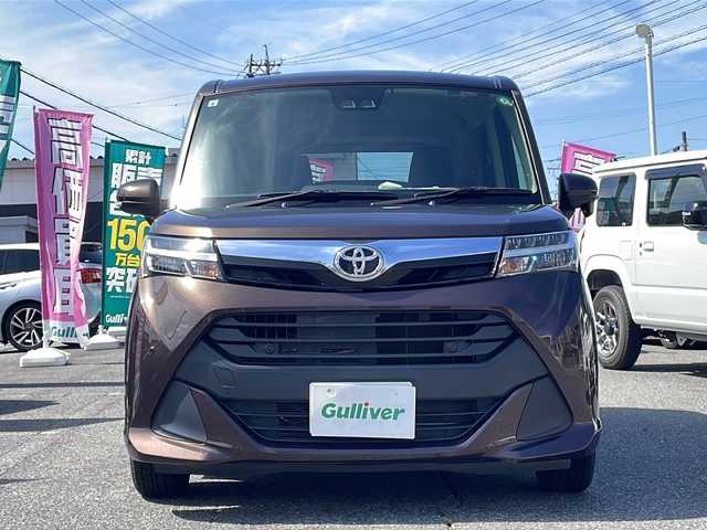 トヨタ タンク G－T 愛知県 2019(平31)年 6.2万km プラムブラウンパールクリスタルシャイン ワンオーナー/純正SDナビ/フルセグTV/Bluetooth/CD/DVD/FM/AM/バックカメラ/ビルトインETC/クルーズコントロール/衝突軽減ブレーキ/コーナーセンサー/両側パワースライドドア/LEDヘッドライト/フロアマット/ドアバイザー/スマートキー×2/取扱説明書/保証書