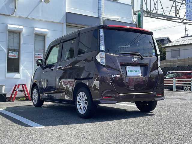 トヨタ タンク G－T 愛知県 2019(平31)年 6.2万km プラムブラウンパールクリスタルシャイン ワンオーナー/純正SDナビ/フルセグTV/Bluetooth/CD/DVD/FM/AM/バックカメラ/ビルトインETC/クルーズコントロール/衝突軽減ブレーキ/コーナーセンサー/両側パワースライドドア/LEDヘッドライト/フロアマット/ドアバイザー/スマートキー×2/取扱説明書/保証書