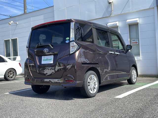 トヨタ タンク G－T 愛知県 2019(平31)年 6.2万km プラムブラウンパールクリスタルシャイン ワンオーナー/純正SDナビ/フルセグTV/Bluetooth/CD/DVD/FM/AM/バックカメラ/ビルトインETC/クルーズコントロール/衝突軽減ブレーキ/コーナーセンサー/両側パワースライドドア/LEDヘッドライト/フロアマット/ドアバイザー/スマートキー×2/取扱説明書/保証書