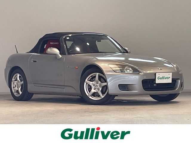 ホンダ Ｓ２０００ 宮城県 1999(平11)年 6.5万km シルバーストーンメタリック 6速マニュアルトランスミッション/電動パワーステアリング/運転席レカロシート/助手席本革レザーシート/カーオーディオ/純正アルミホイール/純正フロアマット/ドライブレコーダー/アンチロック・ブレーキ・システム
