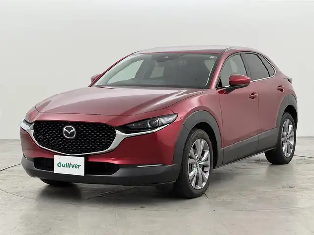 マツダ ＣＸ－３０ XD Lパッケージ 福岡県 2021(令3)年 3.6万km ソウルレッドクリスタルM 純正８．８型ナビ　/３６０°ビューモニター　/ＥＴＣ　/前後ドライブレコーダー　/マツダレーダークルーズコントロール　/コーナーセンサー　/スマートブレーキサポート　/レーンキープ　/ＢＳＭ　/アクセル踏み間違い防止　/パドルシフト　/パワーバックドア　/本革シート　/パワーシート　/シートヒーター　/ステアリングヒーター　/ＬＥＤヘッドライト