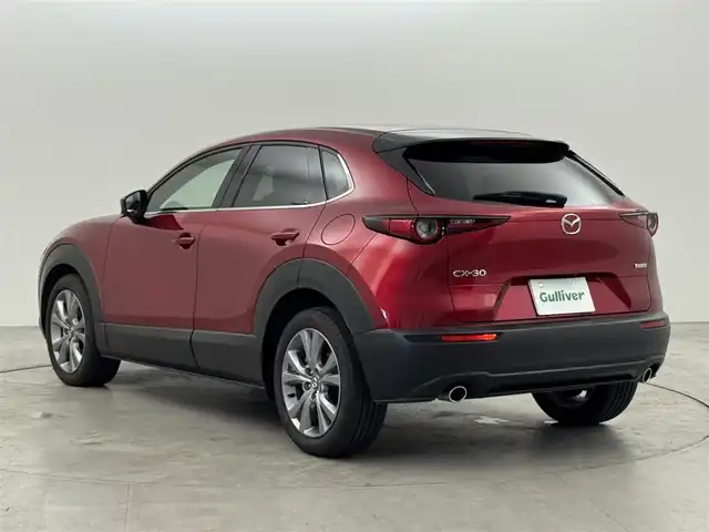 マツダ ＣＸ－３０ XD Lパッケージ 福岡県 2021(令3)年 3.6万km ソウルレッドクリスタルM 純正８．８型ナビ　/３６０°ビューモニター　/ＥＴＣ　/前後ドライブレコーダー　/マツダレーダークルーズコントロール　/コーナーセンサー　/スマートブレーキサポート　/レーンキープ　/ＢＳＭ　/アクセル踏み間違い防止　/パドルシフト　/パワーバックドア　/本革シート　/パワーシート　/シートヒーター　/ステアリングヒーター　/ＬＥＤヘッドライト