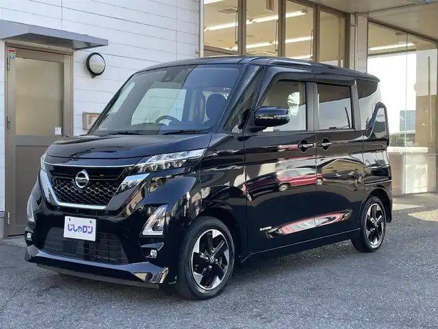 日産 ルークス ハイウェイスター X 滋賀県 2020(令2)年 7.2万km ブラック