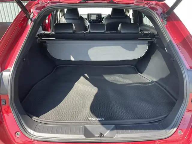 トヨタ ハリアー ハイブリッド G 福岡県 2020(令2)年 5.8万km センシュアルレッドマイカ トヨタセーフティセンス/PCS/LDA/クリアランスソナー/純正ナビ/フルセグTV/BT/AM/FM/AUX/applecarplay/androidauto/Miracast/バックカメラ/パワーバックドア/デジタルインナーミラー/ハーフレザー/パワーシート/ＢＳＭ/レーダークルーズコントロール/純正ＡＷ/ビルトインETC/スマートキー/プッシュスタート
