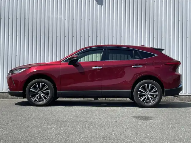 トヨタ ハリアー ハイブリッド G 福岡県 2020(令2)年 5.8万km センシュアルレッドマイカ トヨタセーフティセンス/PCS/LDA/クリアランスソナー/純正ナビ/フルセグTV/BT/AM/FM/AUX/applecarplay/androidauto/Miracast/バックカメラ/パワーバックドア/デジタルインナーミラー/ハーフレザー/パワーシート/ＢＳＭ/レーダークルーズコントロール/純正ＡＷ/ビルトインETC/スマートキー/プッシュスタート