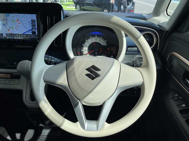スズキ ワゴンＲ スマイル HYBRID X 愛知県 2022(令4)年 2.1万km インディゴブルーメタリック セーフティーサポート/純正8型ナビ/両側パワースライドドア/シートヒーター/コーナーセンサー/LEDヘッドライト/オートマチックハイビーム/衝突軽減システム/フルセグ/CD DVD/Bluetooth/ステアリングスイッチ/スマートキー/プッシュスタート