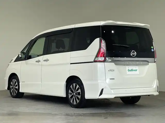 日産 セレナ ハイウェイスターVセレクションⅡ 栃木県 2019(平31)年 4.5万km ブリリアントホワイトパール 純正ナビ(MM518D-L)/(フルセグTV・Bluetooth・CD・DVD・Blu-ray・SD・USB・HDMI)/プロパイロット/全方位カメラ/バックカメラ/エマージェンシーブレーキ/レーンキープアシスト/オートクルーズコントロール/前後コーナーセンサー/前後ドライブレコーダー(DJ4-D)/両側パワースライドドア(ハンズフリー機能付き)/電動パーキングブレーキ/オートホールド/ETC/アイドリングストップ/パーキングアシスト/LEDヘッドライト/オートライト/スマートキー/スペアキー1本/取扱説明書/保証書