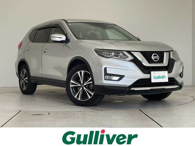 日産 エクストレイル 20Xi 愛知県 2019(令1)年 5.4万km ブリリアントシルバー 純正9型ナビ　SDカードなし/プロパイロット/全方位カメラ/レーダークルーズコントロール/フルセグ/CD DVD/Bluetooth/電動リアゲート/コーナーセンサー/純正アルミホイール/LEDヘッドライト/インテリジェントミラー/ドライブレコーダー/ETC/ステアリングスイッチ/スマートキー/プッシュスタート