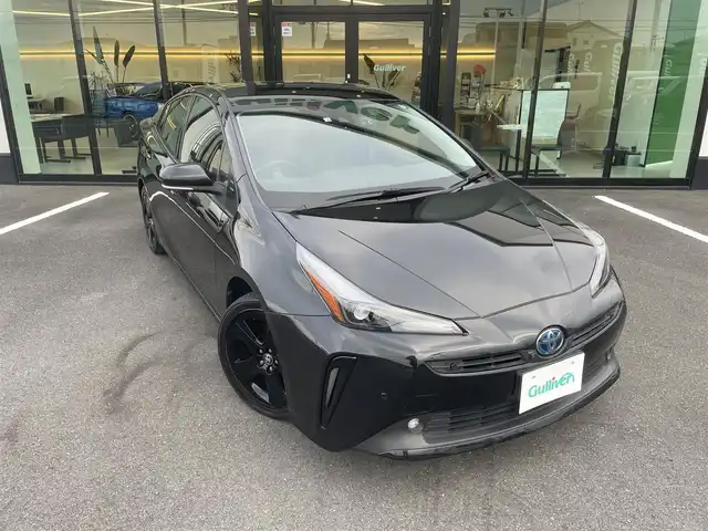 トヨタ プリウス S ツーリングセレ ブラックED 栃木県 2022(令4)年 10万km プレシャスブラックパール ワンオーナー /メーカーナビ/Bluetooth/フルセグTV走行中視聴可/パノラミックビューモニター/ステアリングリモコン/トヨタセーフティセンス/レーダークルーズコントロール/クリアランスソナー /ビルトインETC2.0/ブラックレザーシート/シートヒーター/前後ドライブレコーダー/LEDヘッドライト/純正17インチAW/AC100V電源/スマートキー