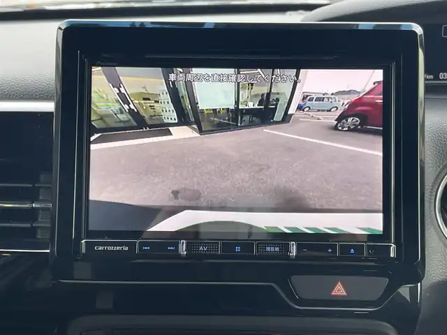 ホンダ Ｎ ＢＯＸ カスタム L ターボ 愛媛県 2021(令3)年 3.5万km ミッドナイトブルービームM Pioneer8型ナビ(BT/フルセグTV)/バックカメラ/ホンダセンシング/両側電動スライドドア/アダプティブクルーズコントロール/バックソナー/衝突被害軽減装置/車線逸脱防止装置/ハーフレザー/シートヒーター/前後ドライブレコーダー/純正フロアマット/LEDヘッドライト/オートライト/オートマチックハイビーム/ETC/現状サマー(純正AW)(165/55/R15)/禁煙車