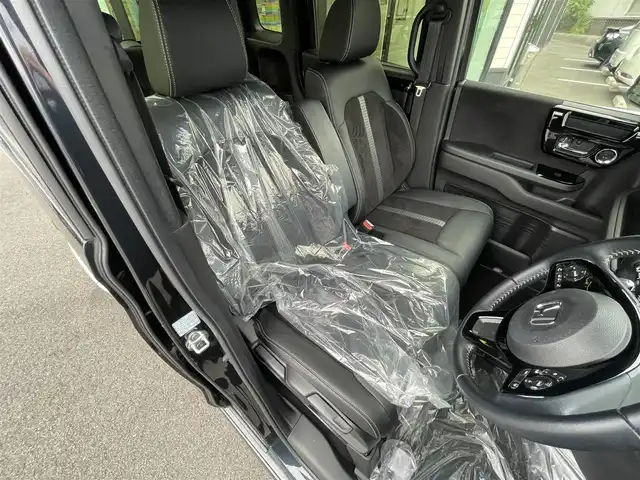 ホンダ Ｎ ＢＯＸ カスタム L ターボ 愛媛県 2021(令3)年 3.5万km ミッドナイトブルービームM Pioneer8型ナビ(BT/フルセグTV)/バックカメラ/ホンダセンシング/両側電動スライドドア/アダプティブクルーズコントロール/バックソナー/衝突被害軽減装置/車線逸脱防止装置/ハーフレザー/シートヒーター/前後ドライブレコーダー/純正フロアマット/LEDヘッドライト/オートライト/オートマチックハイビーム/ETC/現状サマー(純正AW)(165/55/R15)/禁煙車