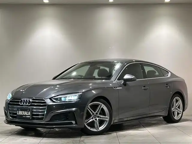 アウディ Ａ５ SB 40TFSIスポーツ 愛知県 2019(令1)年 5.1万km デイトナグレーパールエフェクト バーチャルコックピット/純正ナビ/ハーフレザーシート/全席シートヒーター/電動リアゲート/全方位カメラ/ＥＴＣ２．０/アダプティブクルーズコントロール/純正１８インチアルミホイール/アイドリングストップ/ウィンカーミラー/プッシュスタート