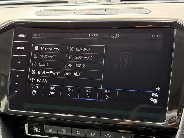 フォルクスワーゲン パサート ヴァリアント TDI エレガンス 静岡県 2018(平30)年 1.4万km ディープブラックパールエフェクト ディーラーOPナビ/【フルセグTV/DVD再生/Bluetooth接続】/パーキングアシスト/Discover Pro パッケージ/・ETC 2.0対応車載器/・Apple Car Play/・Android Auto/運転支援アシスト/・ACC(アダプティブクルーズコントロール)/・LKA(レーンキーピングアシスト)/・BSM(ブラインドスポットモニター)/ブラックハーフレザーシート/シートヒーター(D/N席)/アイドリングストップ/ワンオーナー/革巻きステアリング/ドライブレコーダー/ワイヤレス充電機能/USB接続/オートホールド/取扱説明書/保証書