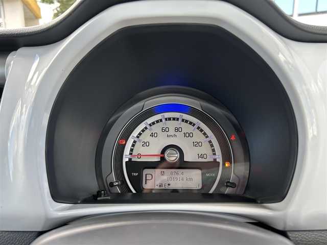 スズキ ハスラー X 熊本県 2014(平26)年 10.2万km ブルーイッシュブラックパール3 ワンオーナー/衝突軽減ブレーキ/プッシュスタート/社外ナビ/（CD・DVD・フルセグTV・BTオーディオ・SD）/ETC/純正15インチAW/右前席シートヒーター/HIDヘッドライト/オートライト/フォグライト/横滑り防止装置/ウィンカーミラー/純正フロアマット/純正ドアバイザー/新車保証書/取扱説明書/スマートスペアキー×1本