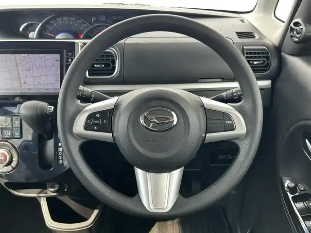 ダイハツ タント カスタムX トップED LTD SAⅢ 熊本県 2018(平30)年 5.7万km ディープブルークリスタルマイカ 純正ナビ/・AM/FM/CD/DVD/BT/SD/BT/USB/iPod/HDMI/・フルセグTV/・全方位カメラ/スマートアシスト３/・衝突警報機能/・衝突回避支援ブレーキ機能/・誤発進抑制制御機能/・車線逸脱警報機能/・路側逸脱警報機能/・ふらつき警報/・オートハイビーム/ダイアトーンサウンド/両側電動スライドドア/ステアリングスイッチ/ドライブレコーダー/ETC/オートライト/ハーフレザーシート/アイドリングストップ/電動格納ミラー/ウィンカーミラー/フロアマット/純正ドアバイザー/ロールサンシェード