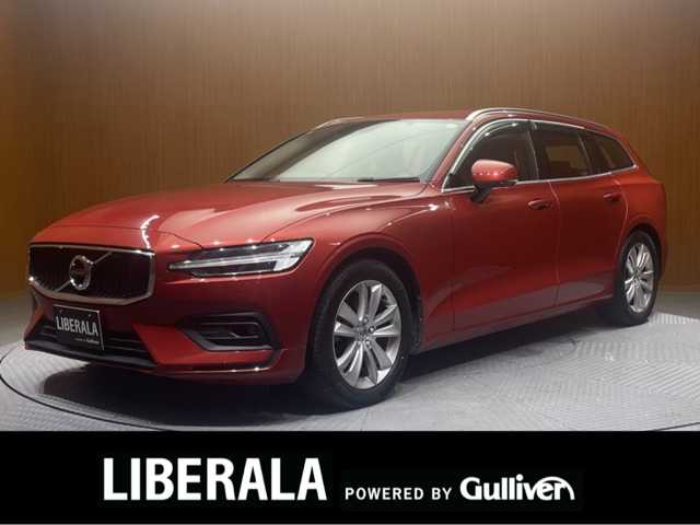 ボルボ Ｖ６０ T5 モメンタム 千葉県 2018(平30)年 2.6万km フュージョンレッドM 1オーナー　/純正ナビ　/バックカメラ　/ACC　/黒革　/パワーシート　/BLIS　/自動駐車　/レーンキーピングエイド　/LEDヘッドライト　/オートライト　/電動リアゲート　/ドライブレコーダー　/ETC　/純正17インチAW